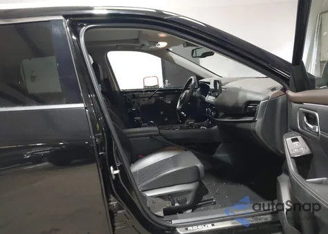 2021 Nissan Rogue Platinum Intelligent Awd z USA, uszkodzony, nr VIN JN8AT3DD2MW307977